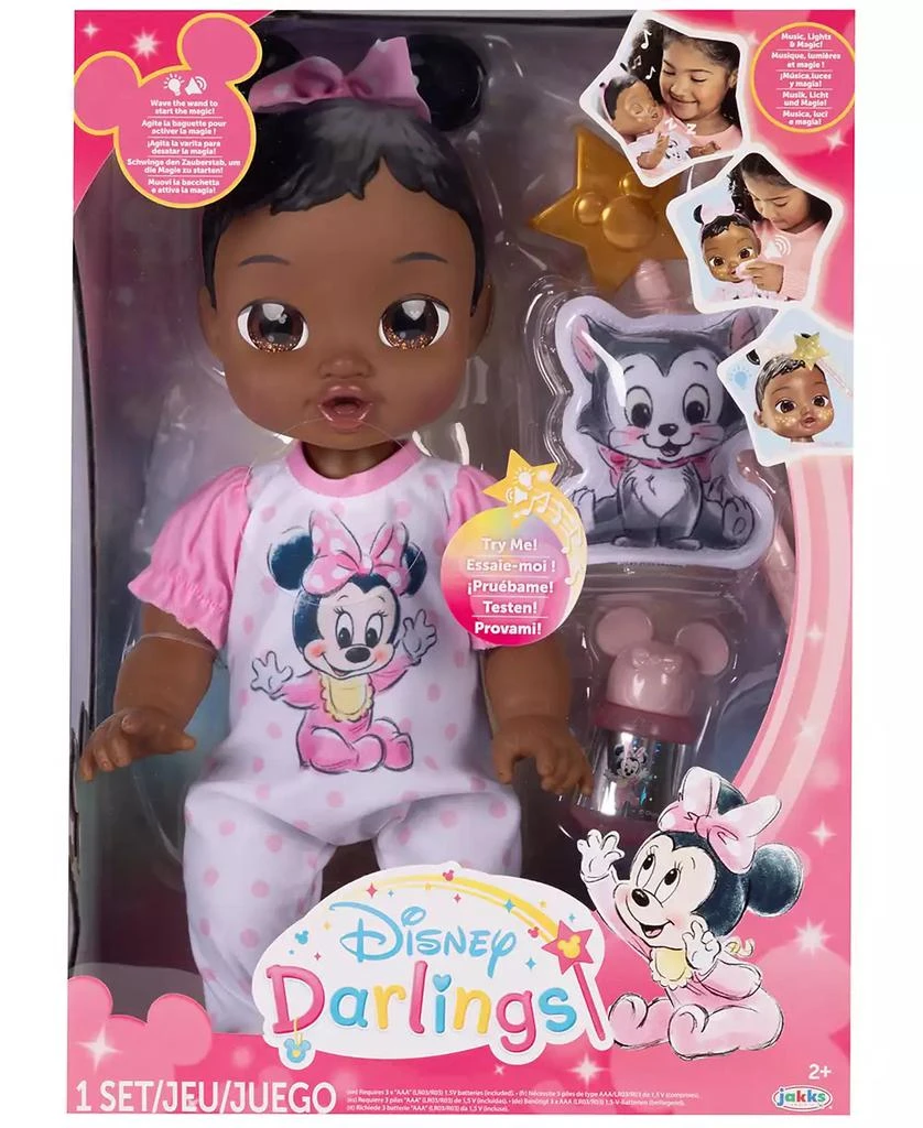 商品Disney Darlings|Deluxe Minnie Dark Brown Hair, Brown Eyes Feature Doll,价格¥298,第2张图片详细描述