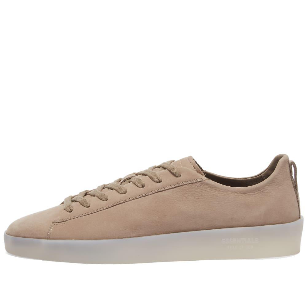 商品Essentials|Fear of God ESSENTIALS Tennis Low Sneaker - Warm Taupe,价格¥1999,第4张图片详细描述