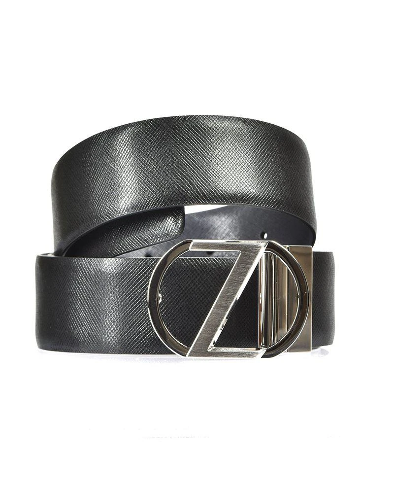 商品Zegna|Ermenegildo Zegna Logo Buckle Belt,价格¥2102,第1张图片