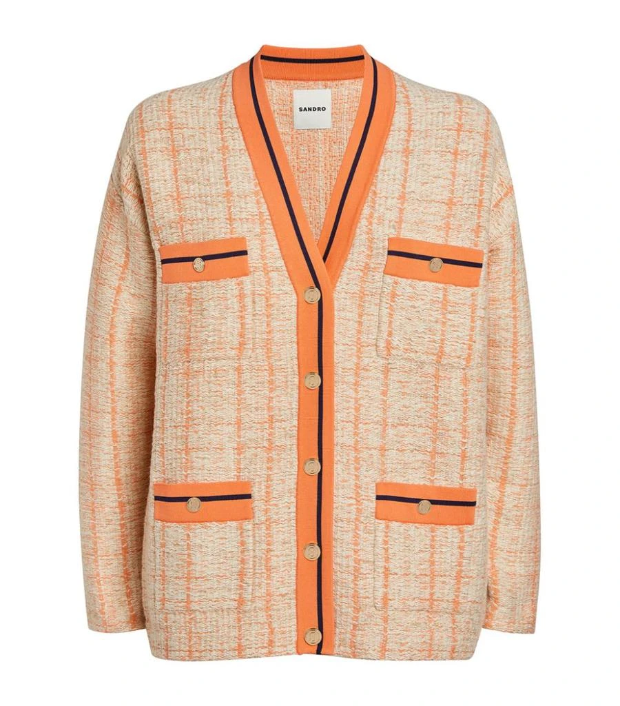 商品Sandro|Tweed Cardigan,价格¥1506,第1张图片
