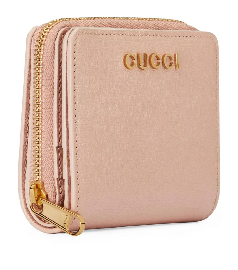 商品Gucci|Leather Zip-Up Wallet,价格¥4711,第5张图片详细描述