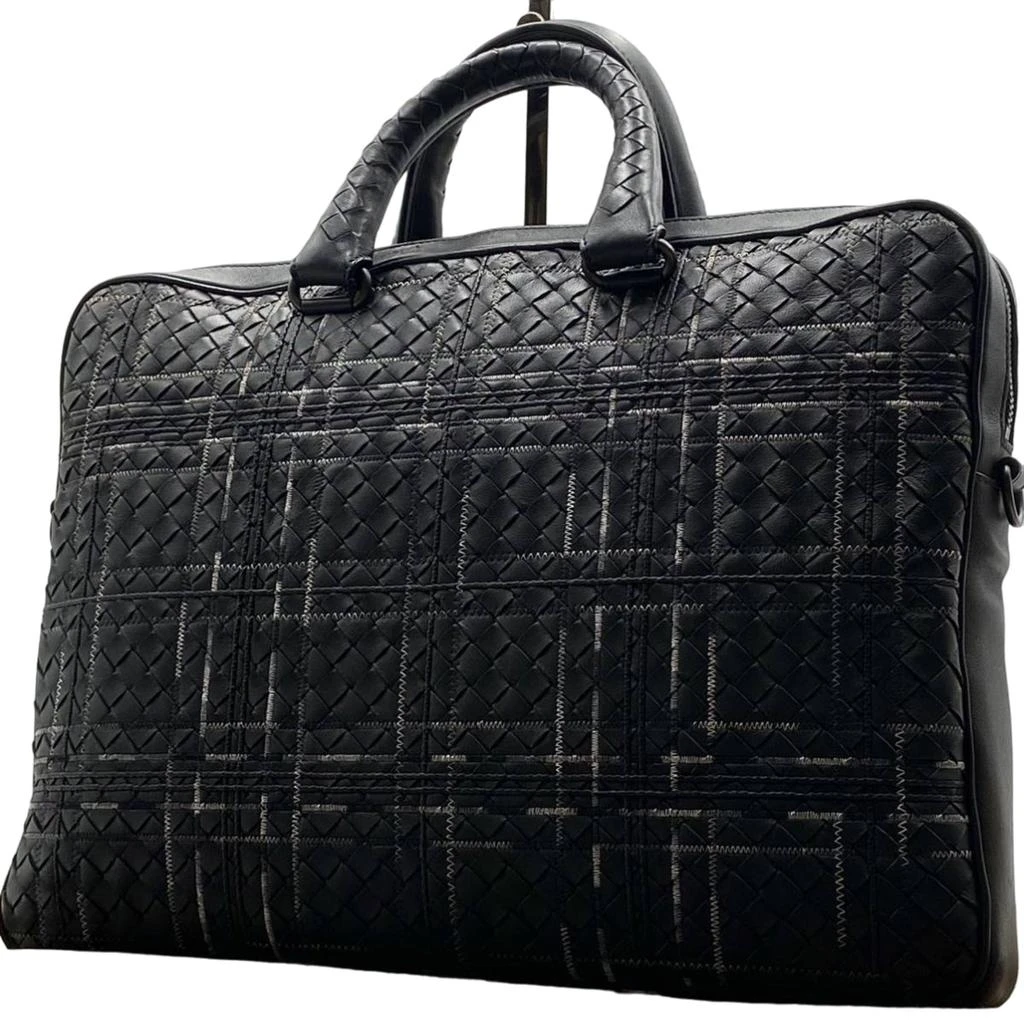 商品Bottega Veneta|Bottega Veneta Atlas Intrecciato Leather Briefcase,价格¥10347,第2张图片详细描述