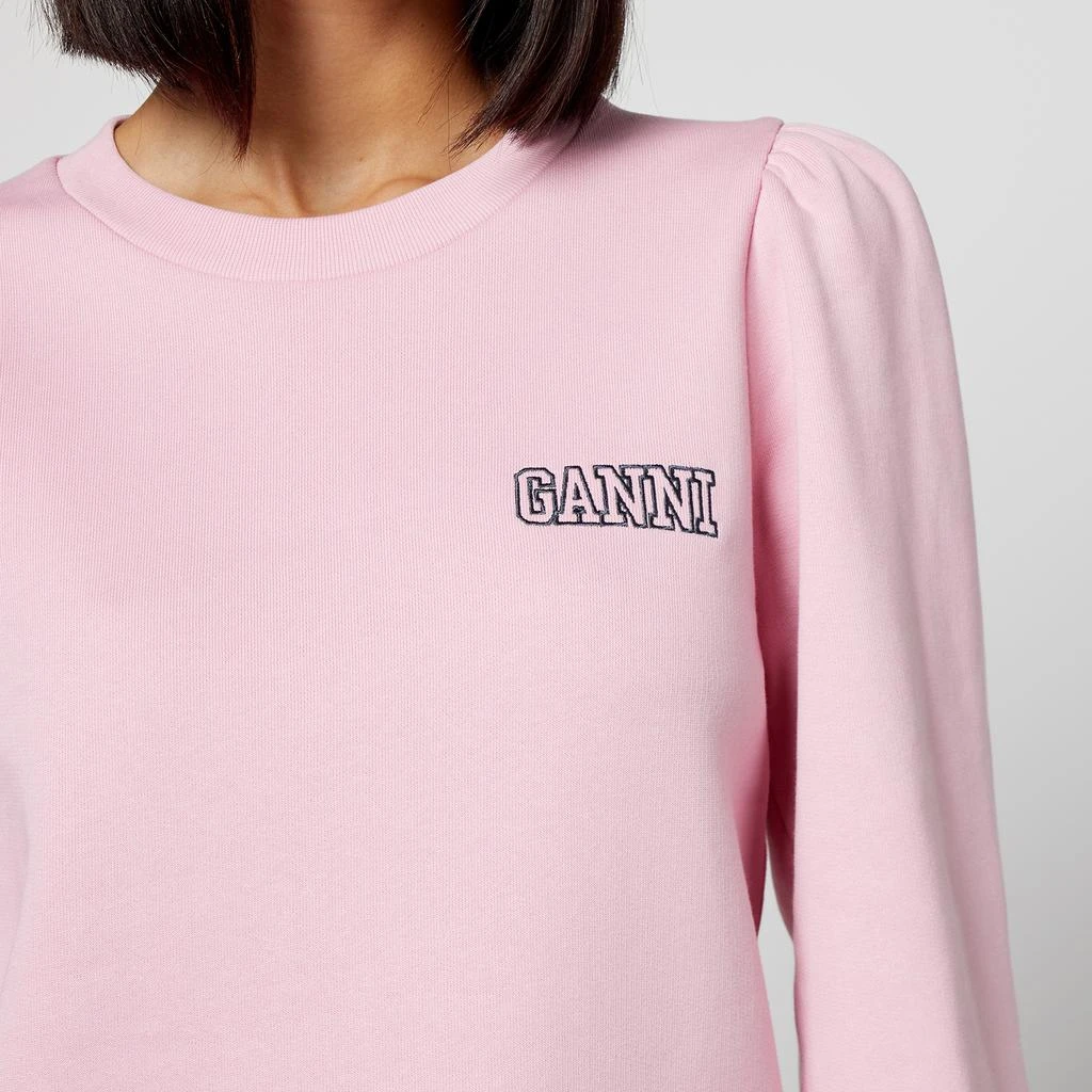 商品Ganni|Ganni Software Isoli Organic Cotton-Blend Sweatshirt,价格¥371,第4张图片详细描述