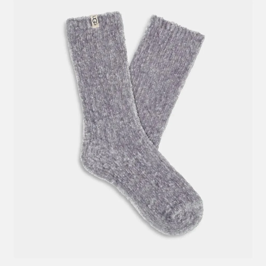 商品UGG|UGG Leda Sparkle Three-Pack Chenille Socks,价格¥268,第2张图片详细描述
