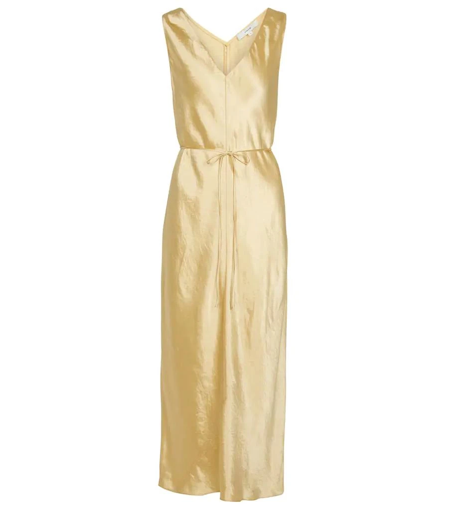 商品Vince|Satin midi dress,价格¥1747,第1张图片