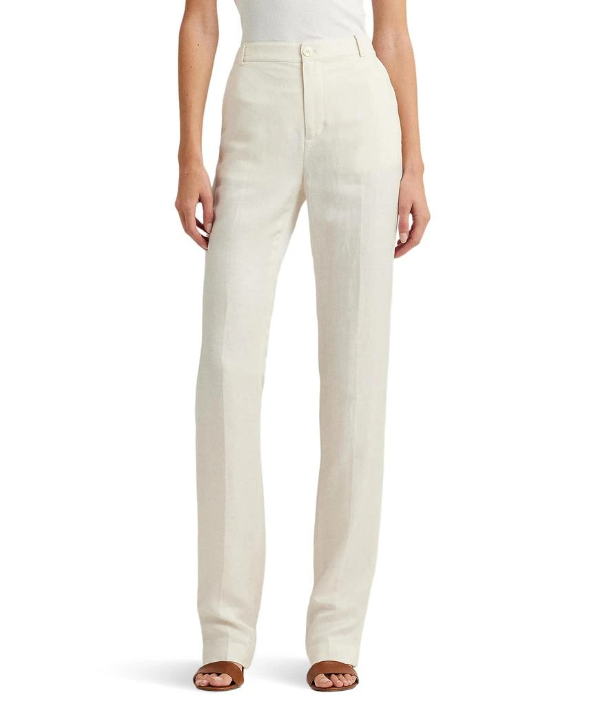 商品Ralph Lauren|Linen-Blend Twill Pants,价格¥1213,第1张图片