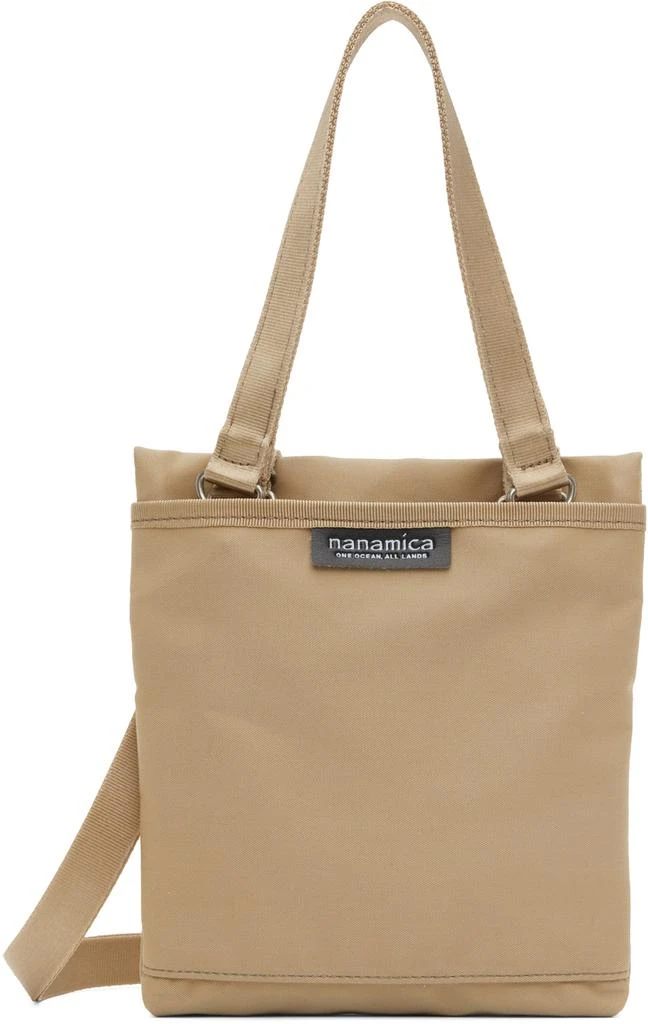 商品Nanamica|Beige Water-Repellent Messenger Bag,价格¥559,第1张图片