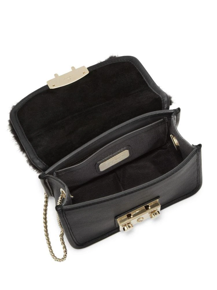 商品Furla|Metropolis Megamix Mini Leather & Mink Fur Crossbody Bag,价格¥2319,第2张图片详细描述
