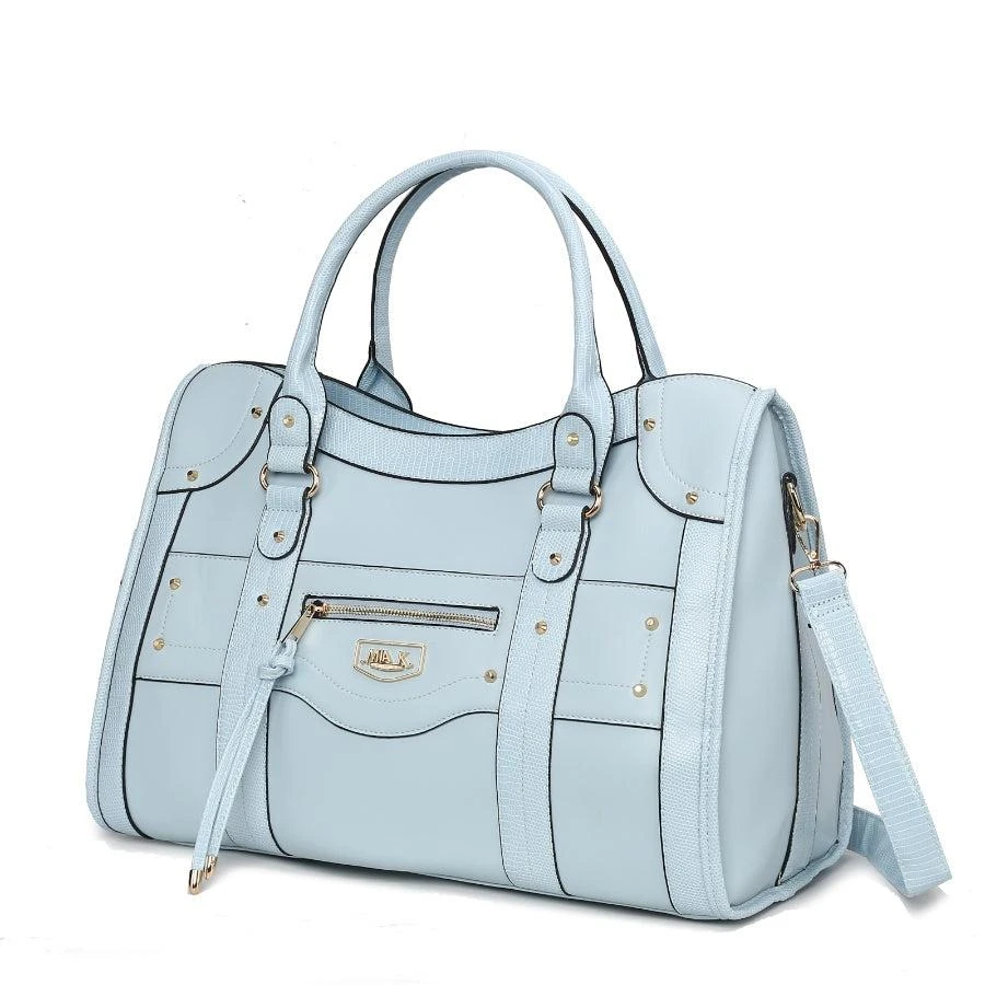 商品MKF Collection By Mia K.|Patricia Vegan Leather Women’s Duffle Handbag,价格¥802,第1张图片