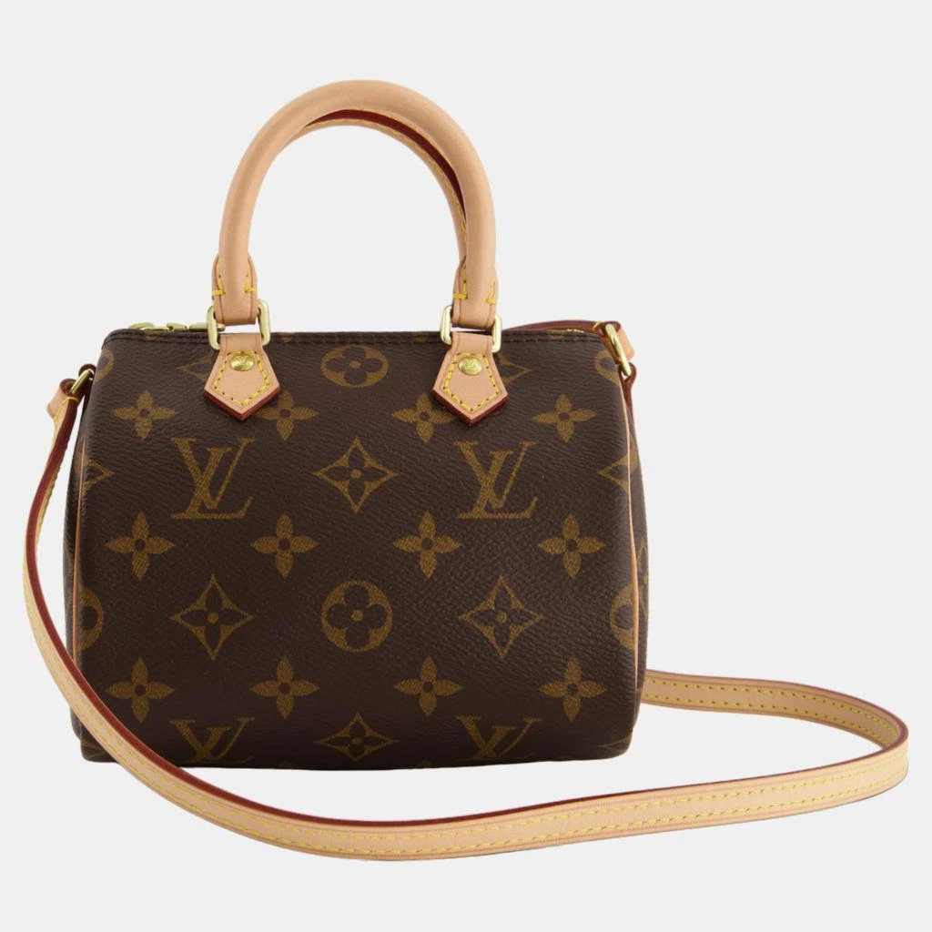 商品[二手商品] Louis Vuitton|Louis Vuitton Monogram Nano Speedy Bag with Gold Hardware,价格¥21846,第1张图片