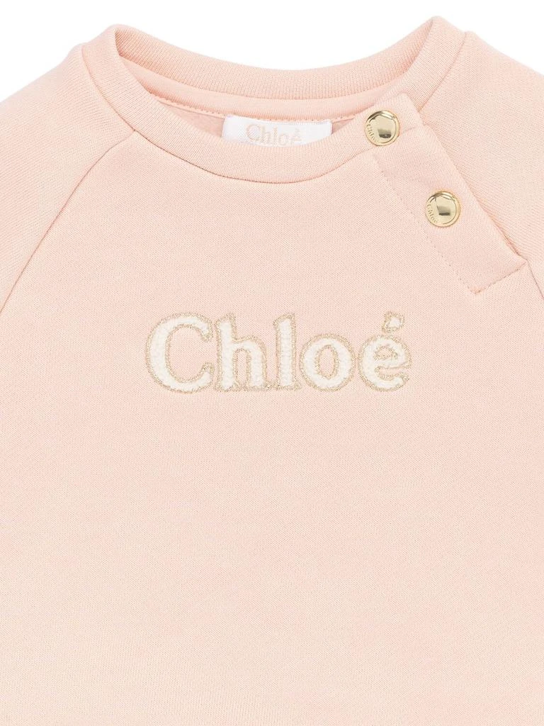 商品Chloé|Embroidered Organic Cotton Sweatshirt,价格¥887,第1张图片详细描述