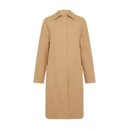 商品Max Mara|【特惠8.7折】包邮包税【预售7天发货】 MAX MARA 女士 大衣 Ifrem 外套 - 休闲  2339010136600 MAX6WYNXBEI,价格¥3173,第1张图片
