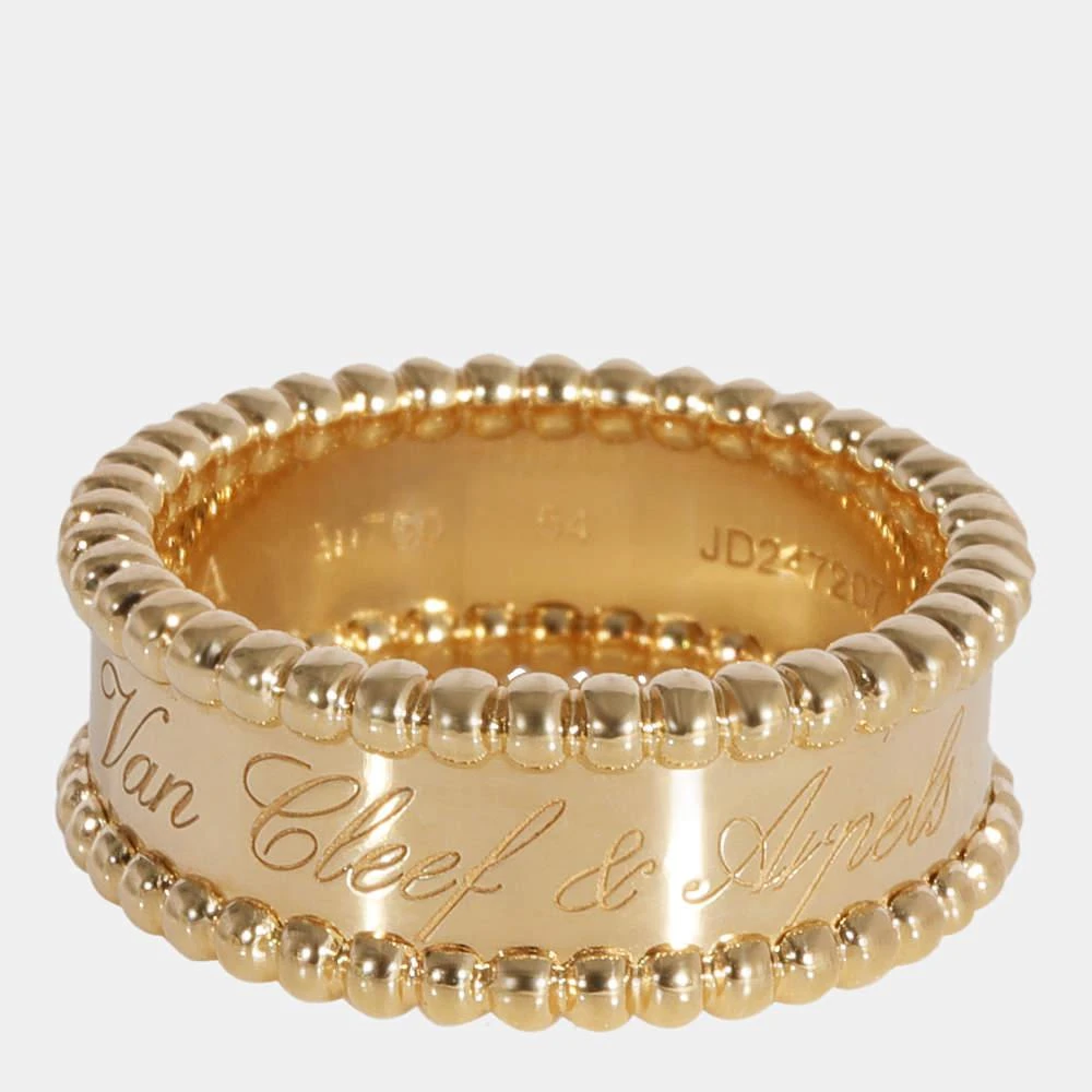 商品[二手商品] Van Cleef & Arpels|Van Cleef & Arpels Perlee Ring in 18k Yellow Gold,价格¥20254,第2张图片详细描述