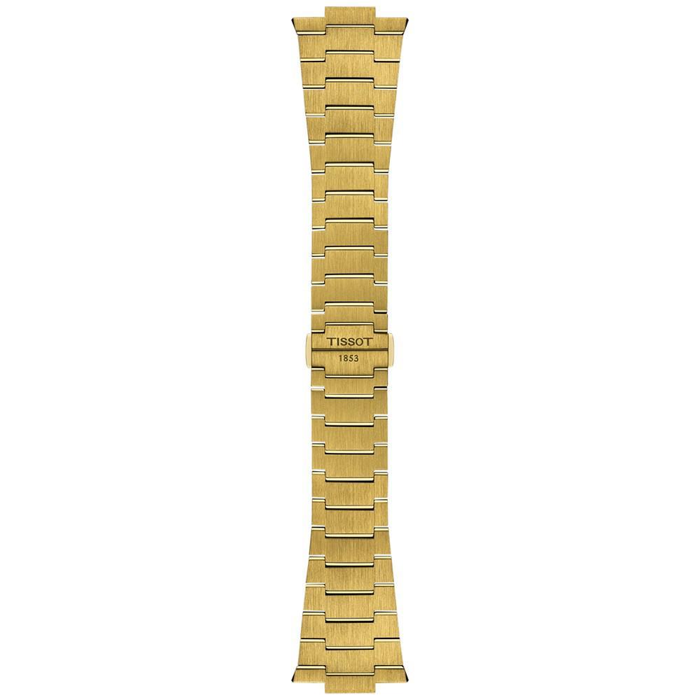 商品Tissot|Men's PRX Gold-Tone Stainless Steel Bracelet Watch 40mm,价格¥3349,第6张图片详细描述