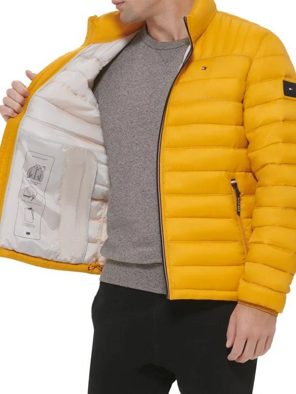 商品Tommy Hilfiger|Classic Mock Neck Packable Puffer Jacket,价格¥964,第3张图片详细描述