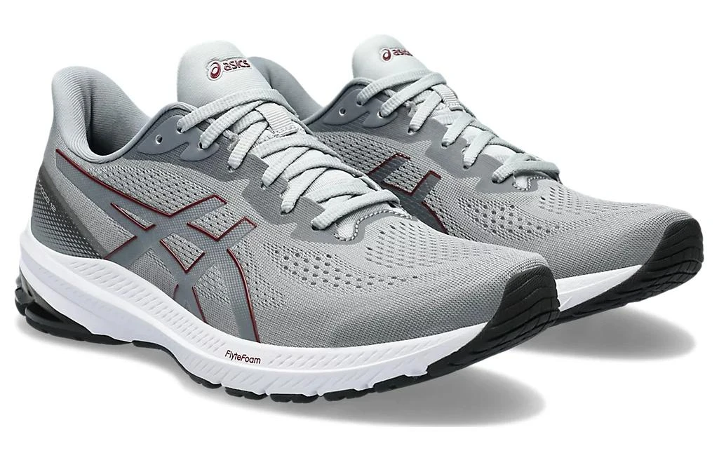 商品[国内直发] Asics|GT-1000 12 舒适 织物合成革防滑耐磨透气 低帮 越野跑步鞋 男款 灰色,价格¥610,第4张图片详细描述