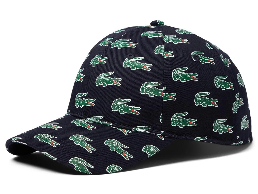 商品Lacoste|All Over Croc Cap,价格¥343,第1张图片