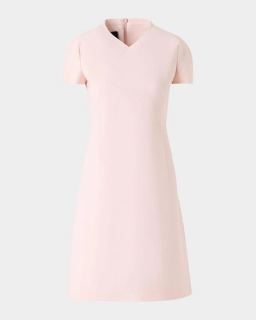 商品Akris|Double-Face Cotton-Silk A-Line Dress,价格¥21495,第1张图片