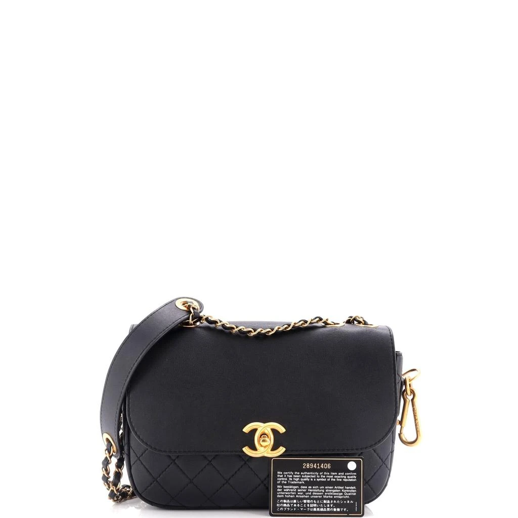 商品[二手商品] Chanel|Multi Pouching Flap Bag with Coin Purse Quilted Calfskin Medium,价格¥34125,第3张图片详细描述