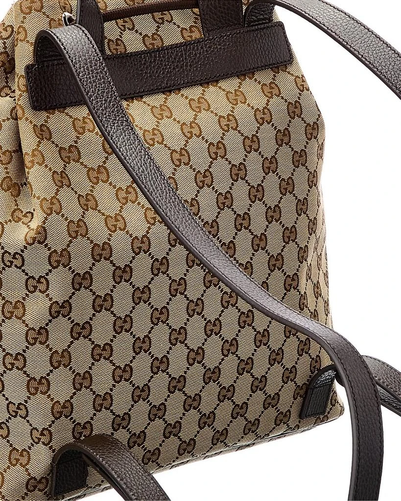 商品Gucci|Gucci GG Canvas & Leather Backpack,价格¥9287,第3张图片详细描述