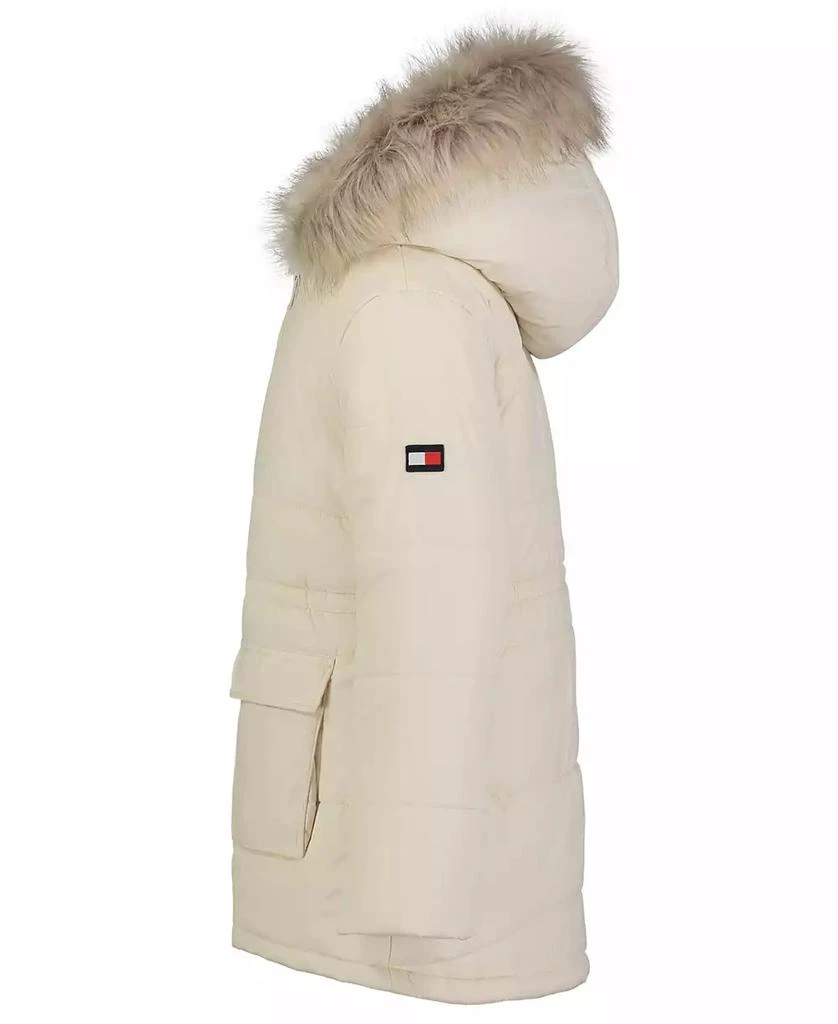 商品Tommy Hilfiger|Big Girls Patch Pocket Anorak Puffer,价格¥371,第4张图片详细描述