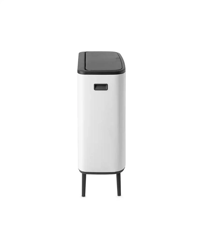 商品Brabantia|Bo Touch Top Hi Dual Compartment Trash Can, 2 x 8 Gallon, 2 x 30 Liter,价格¥1968,第3张图片详细描述