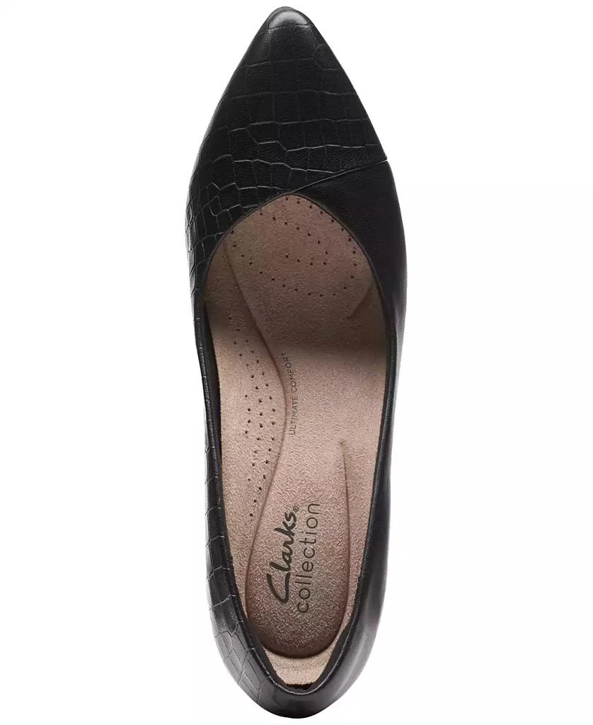 商品Clarks|Women's Kataleyna Rose Mixed-Media Comfort Pumps,价格¥445,第5张图片详细描述