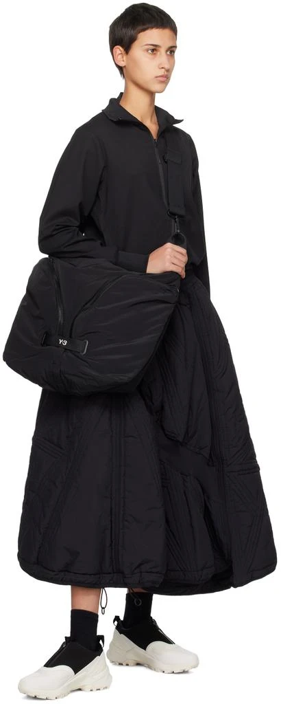 商品Y-3|Black Quilted Midi Skirt,价格¥3319,第4张图片详细描述