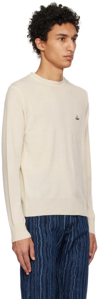 商品Vivienne Westwood|Off-White Embroidered Sweater,价格¥2421,第2张图片详细描述