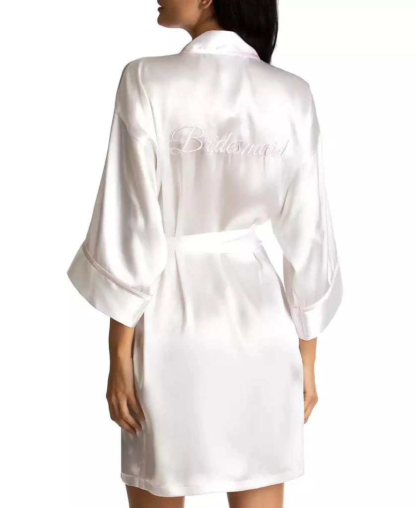 商品Linea Donatella|Bridesmaid Satin Wrap Robe,价格¥149,第2张图片详细描述