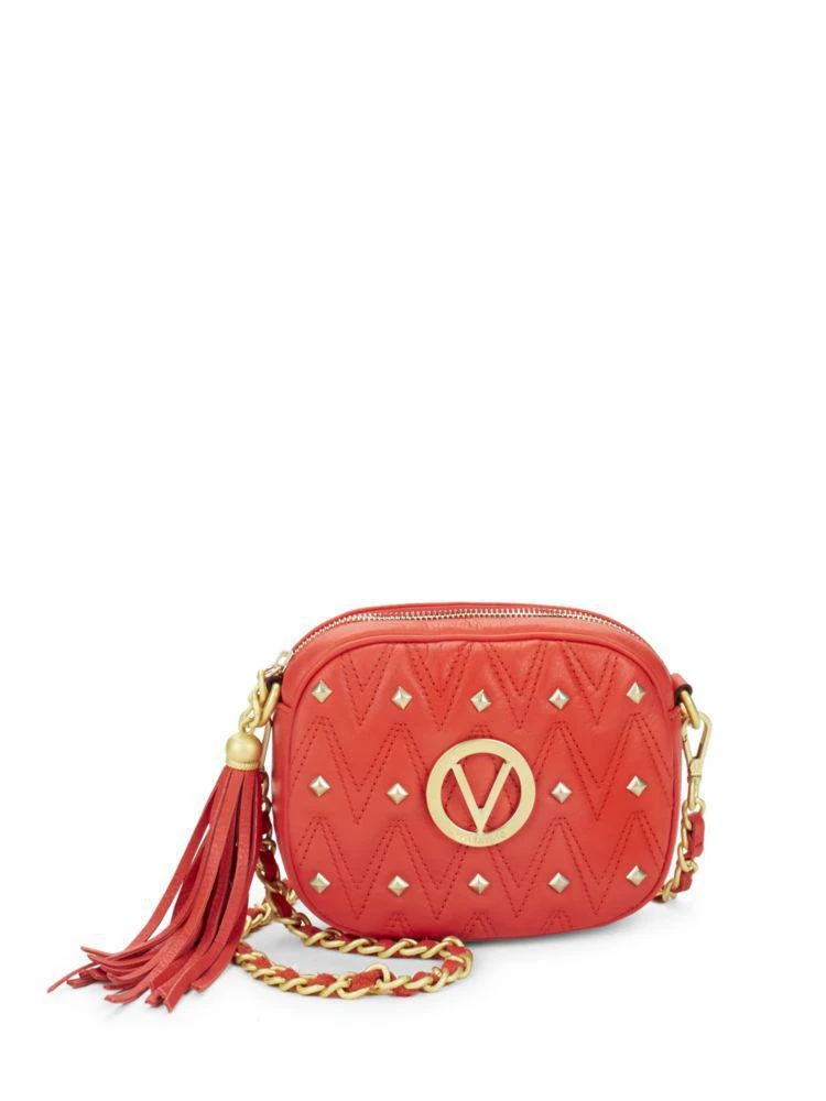 商品Mario Valentino|Nina Studded Leather Crossbody Bag,价格¥1573,第1张图片