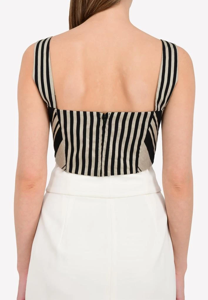 商品Bibhu Mohapatra|Striped Bustier,价格¥8772,第3张图片详细描述