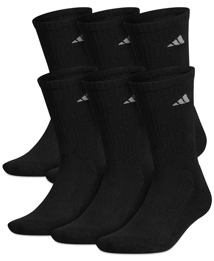 商品Adidas|Men's Cushioned Athletic 6-Pack Crew Socks,价格¥114,第1张图片