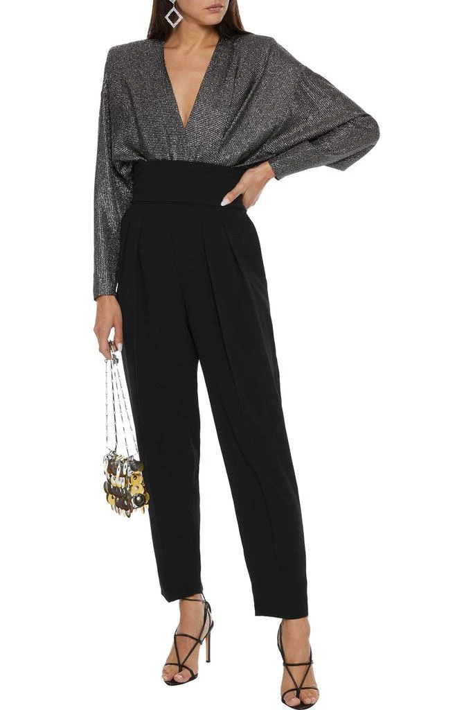 商品IRO|Banjo wrap-effect metallic silk-blend blouse,价格¥1194,第4张图片详细描述