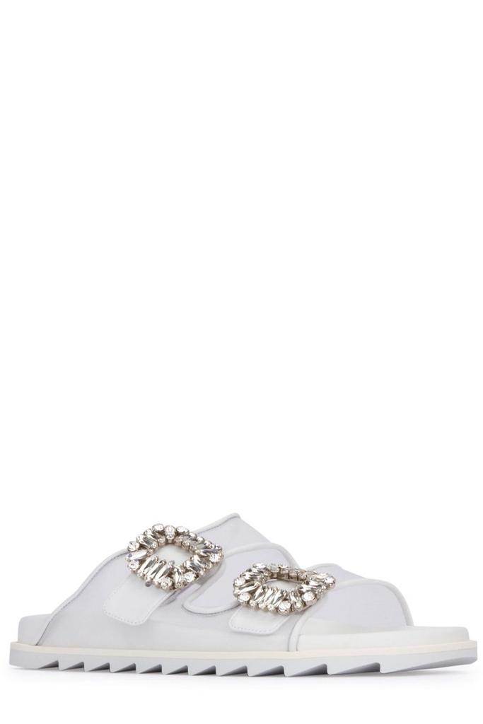 Roger Vivier Slidy Viv' Embellished Slip-On Mules商品第2张图片规格展示