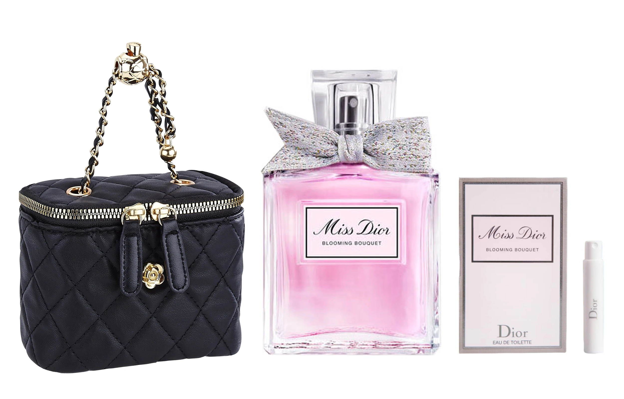 商品[国内直发] Dior|Dior 迪奥 小姐花漾女士淡香水30ml/50ml/100ml+花漾甜心女士淡香体验装+迷你单肩包  清新,价格¥780,第10张图片详细描述