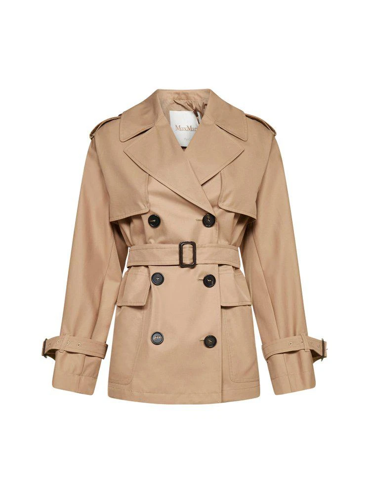 商品Max Mara|Max Mara The Cube Ctrench Water-Repellent Trench Coat,价格¥3122,第1张图片
