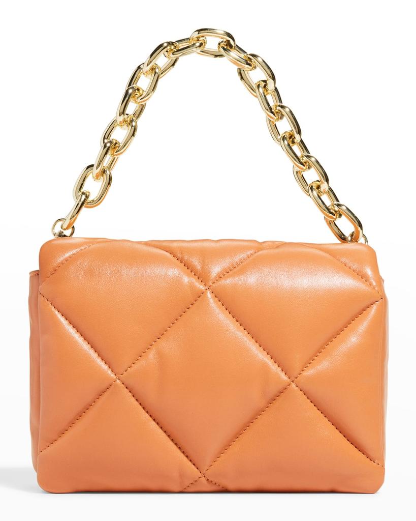 Brynn Quilted Leather Chain Shoulder Bag商品第1张图片规格展示