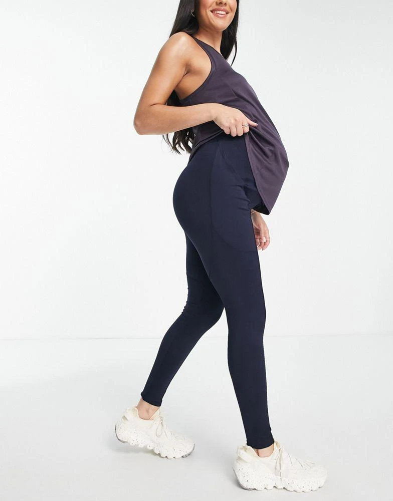 商品ASOS|ASOS 4505 Maternity Icon legging with bum sculpt detail,价格¥133,第4张图片详细描述