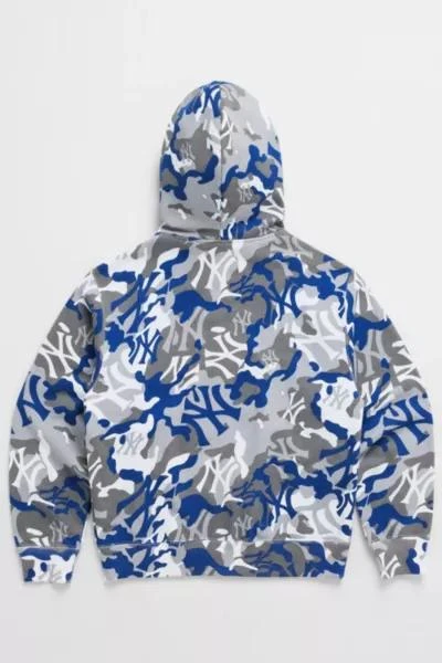 商品Madhappy|Madhappy Yankees Camo Full Zip Hoodie,价格¥2612,第2张图片详细描述