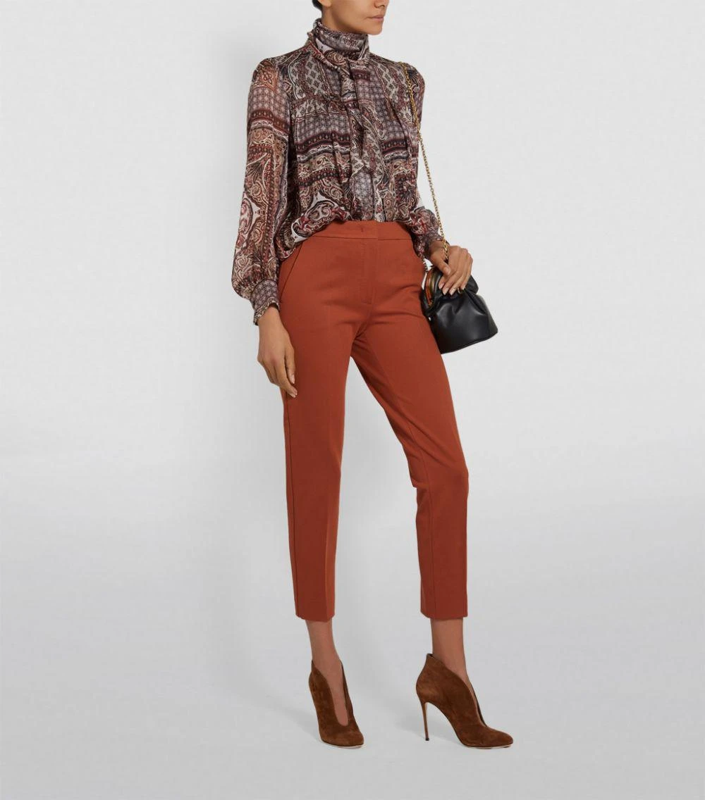 商品Max Mara|Straight Crop Trousers,价格¥2895,第3张图片详细描述