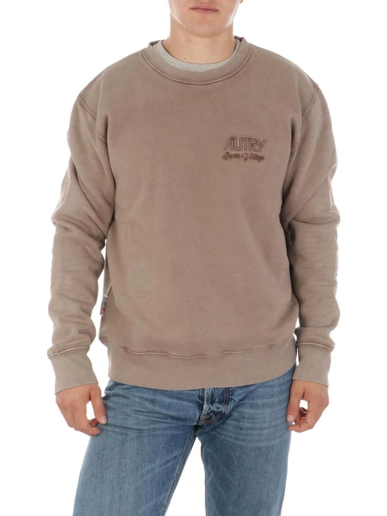 商品Autry|Autry Mens Brown Other Materials Sweatshirt,价格¥1887,第1张图片