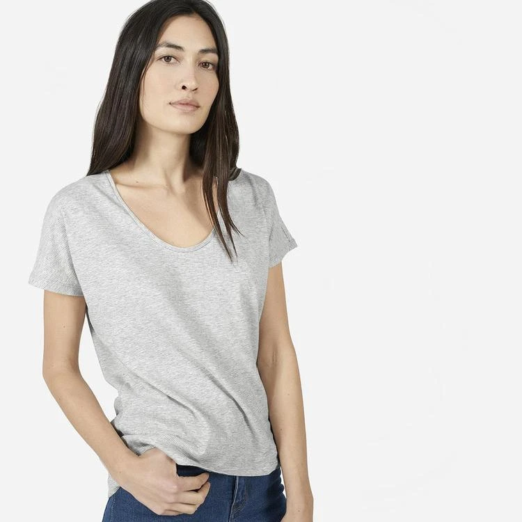 商品Everlane|纯棉U领T恤,价格¥89,第5张图片详细描述