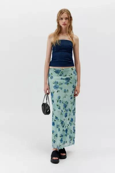 商品Urban Outfitters|UO Camilla Mesh Maxi Skirt,价格¥191,第1张图片