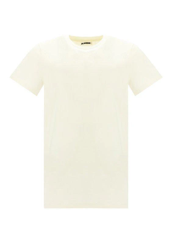 商品Jil Sander|Jil Sander+ Logo Embroidered Crewneck T-Shirt,价格¥640,第1张图片