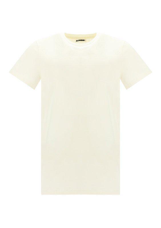 商品Jil Sander|Jil Sander+ Logo Embroidered Crewneck T-Shirt,价格¥731,第1张图片