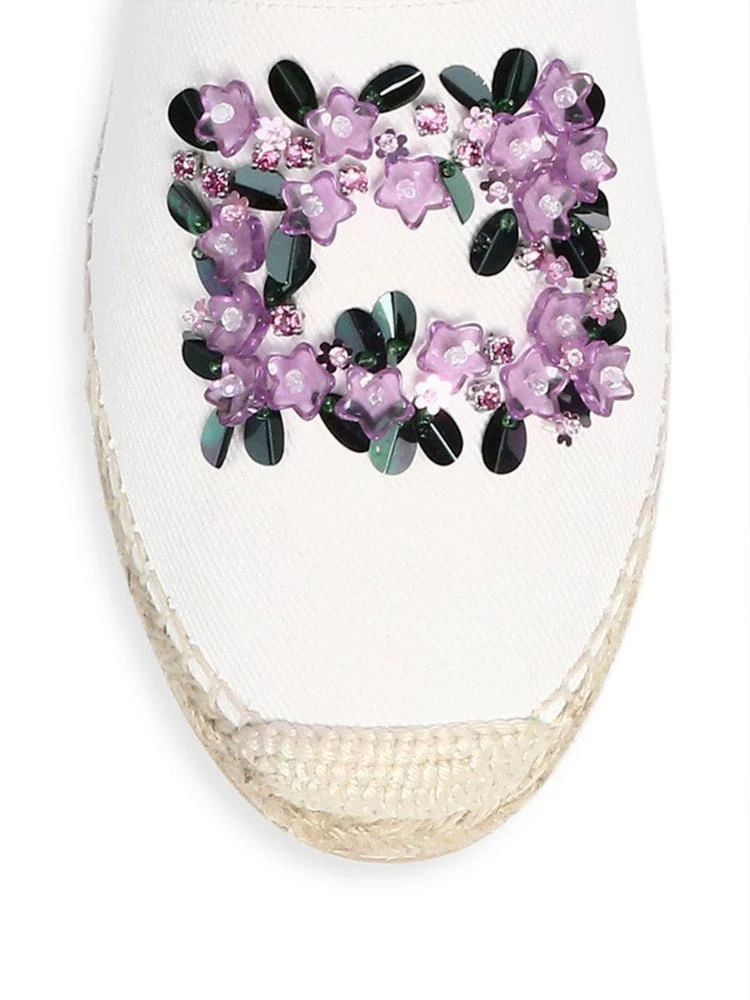 商品Roger Vivier|Violet Espadrille Flats,价格¥6865,第3张图片详细描述