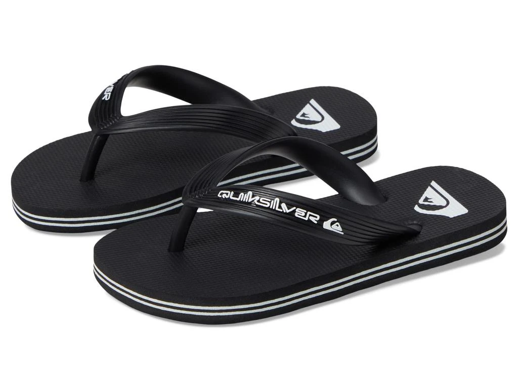 商品Quiksilver|Quiksilver Kids Molokai Core Flip Flops (Toddler/Little Kid/Big Kid),价格¥120,第1张图片