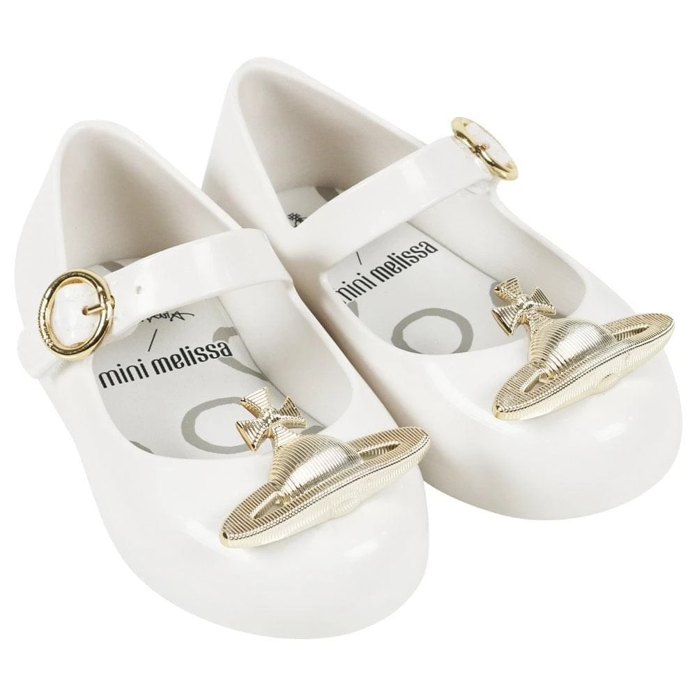 商品Vivienne Westwood + Melissa|Young Orb Shoes White,价格¥505,第2张图片详细描述