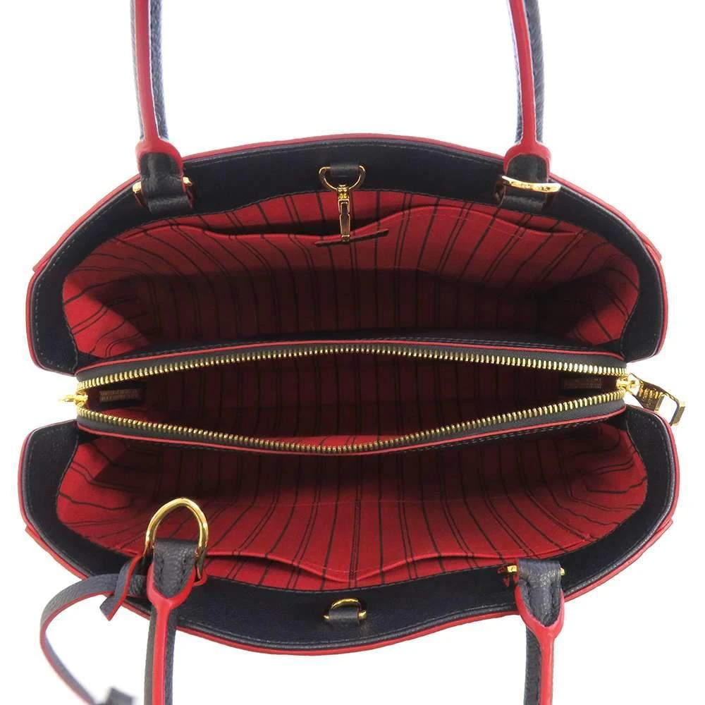 商品[二手商品] Louis Vuitton|Louis Vuitton Blue/Red Monogram Empreinte Leather Montaigne MM Tote Bag ,价格¥18513,第5张图片详细描述